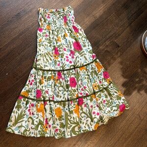 Olivia James tiered maxi skirt - size XS